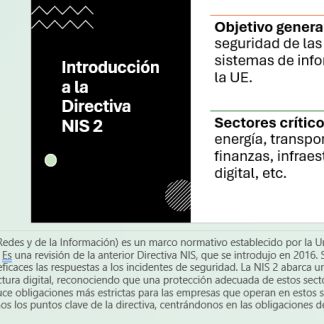 Kit de Formación NIS 2 para Empleados – Curso Completo con Diapositivas y Test Final